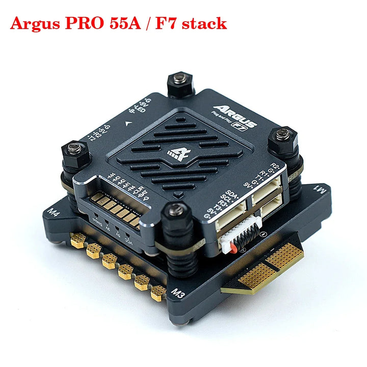 Axisflying Argus Pro 55A/ 65A & F7 STACK Dustproof and Waterproof IP54 Support X8 16MB Black box M3-30.5*30.5mm For RC FPV Drone