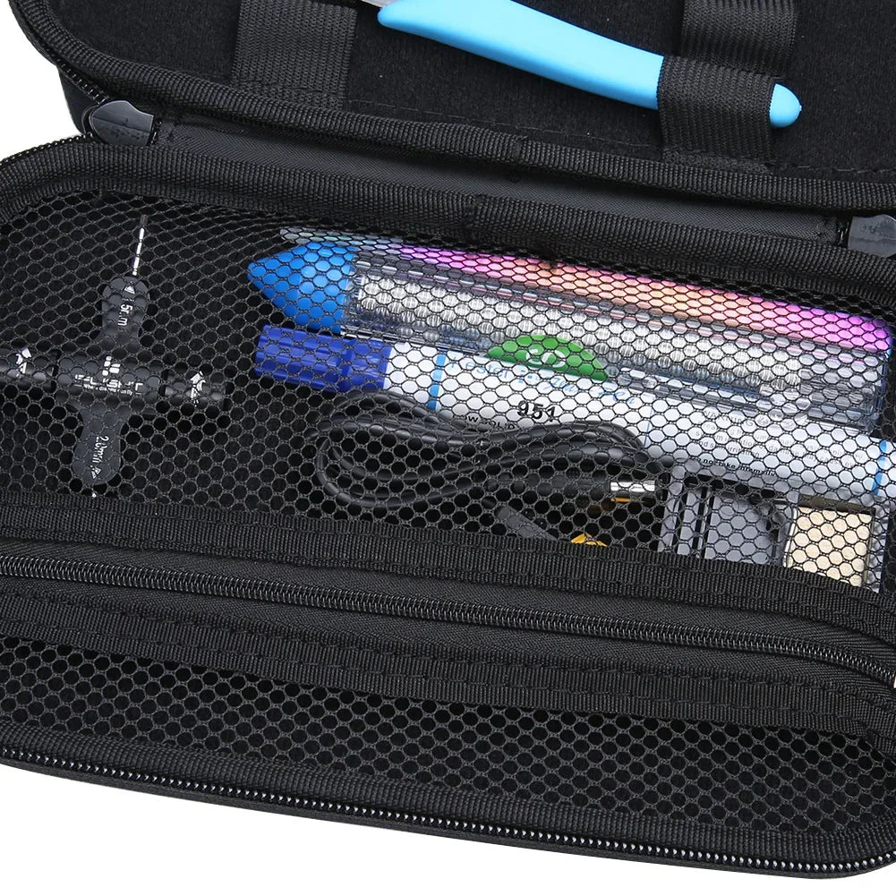 iFlight FPV Tool Storage Bag With Soldering Iron Kit, Wrench,Tin Wire, Tweezers, Cutting Pliers, Organizer for FPV Drone Repairs