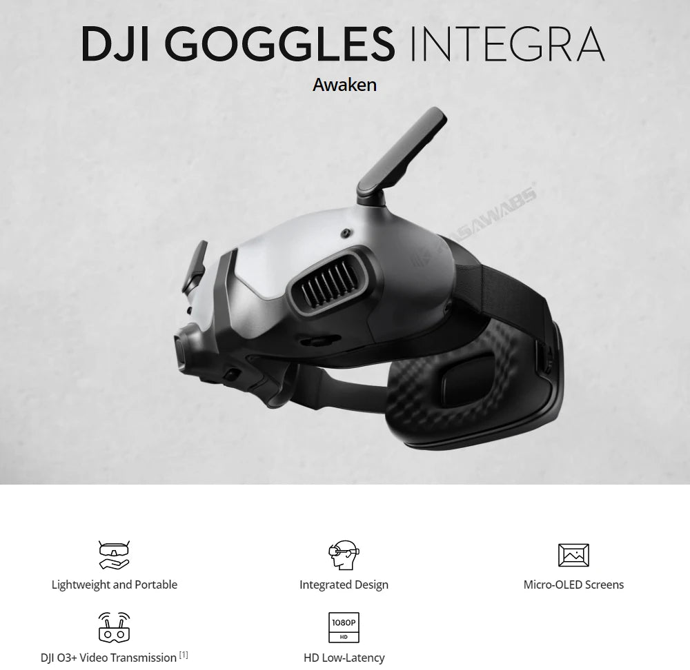 dji goggles integra combo Original DJI Goggles Integra Motion Combo 1080p Micro-OLED 100Hz 700 Nits HD Display Stunning Colors