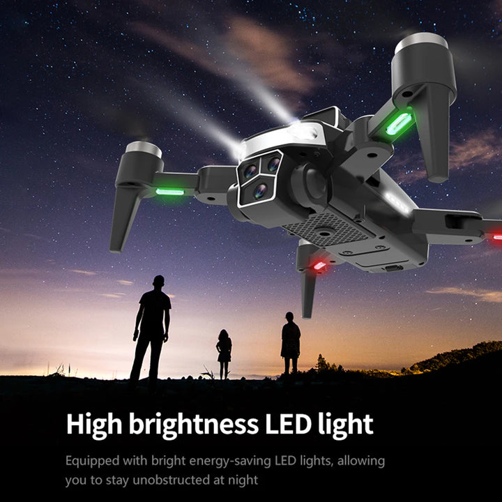 360° Obstacle Avoidance Folable Flying-Drone Wind Resistance Quadcopters Toy For Adult Children