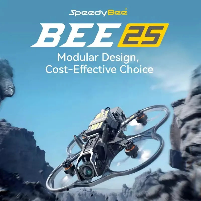 SpeedyBee Bee25 2.5" HD FPV Cinewhoop — DJI O4/O3/Runcam Link, ELRS 2.4G / TBS CRSF