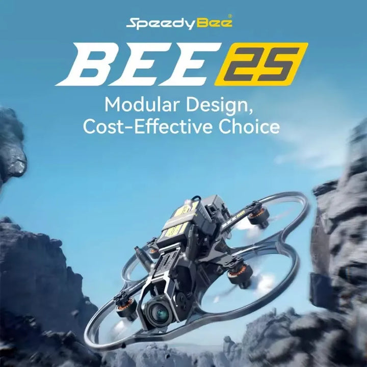 SpeedyBee Bee25 2.5" HD FPV Cinewhoop — DJI O4/O3/Runcam Link, ELRS 2.4G / TBS CRSF