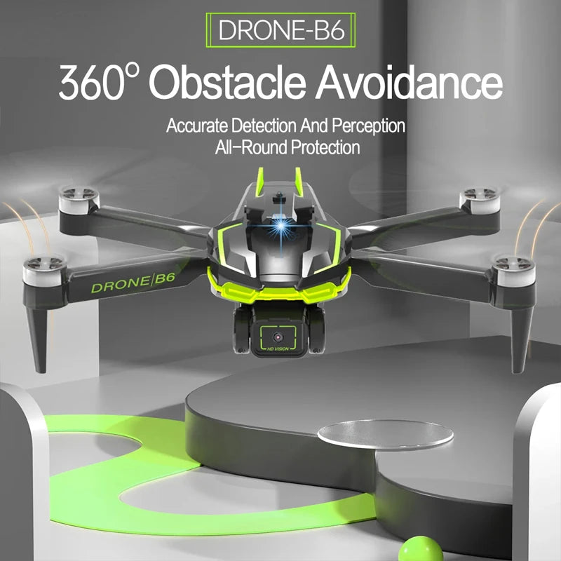 Lenovo B6 Drone Race Brushless Motor Dual Professional Aerial Photography Obstacle Avoidance Four-Axis RC Plane for Adults Child