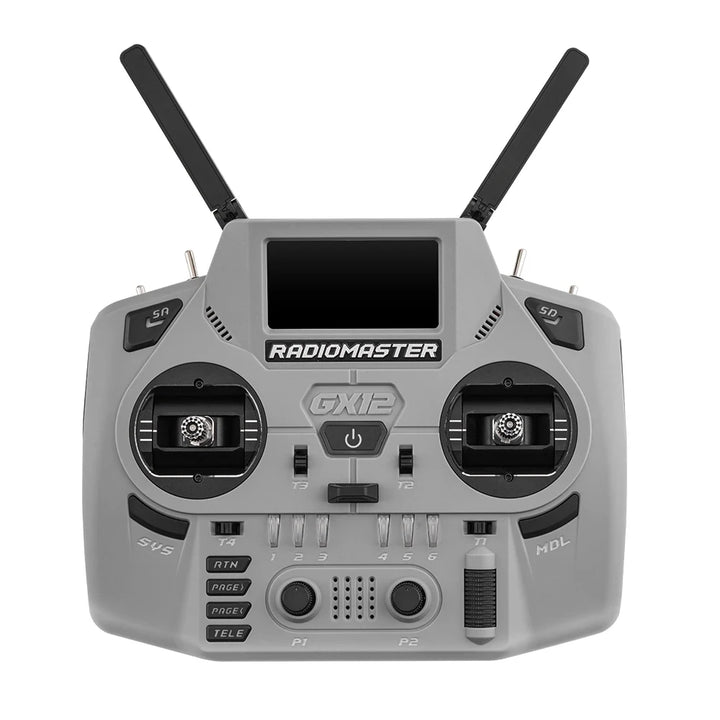 RadioMaster GX12 Crush Edition — Dual-Band ELRS Gemini-X, 1000Hz CNC Hall Gimbals, EdgeTX, 6 Colors, FCC