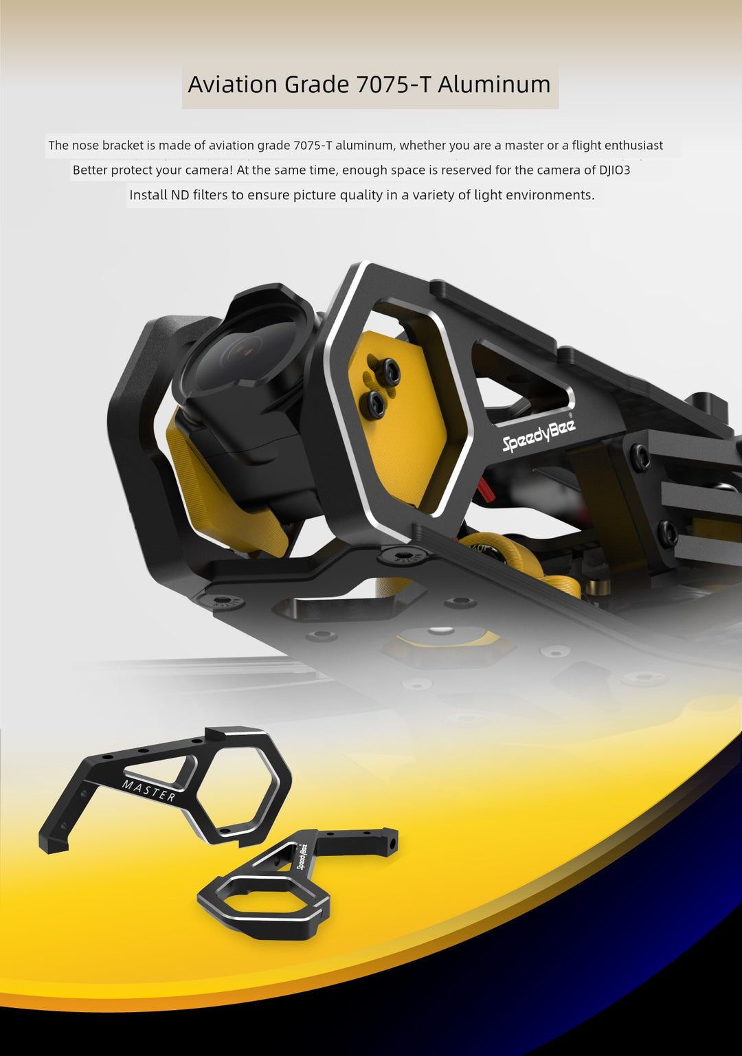 Speedybee Master5 V2 Crossing Machine DJI O3 Digital Unofficial Simulation Picture Transmission 5-Inch FPV Flower Fly