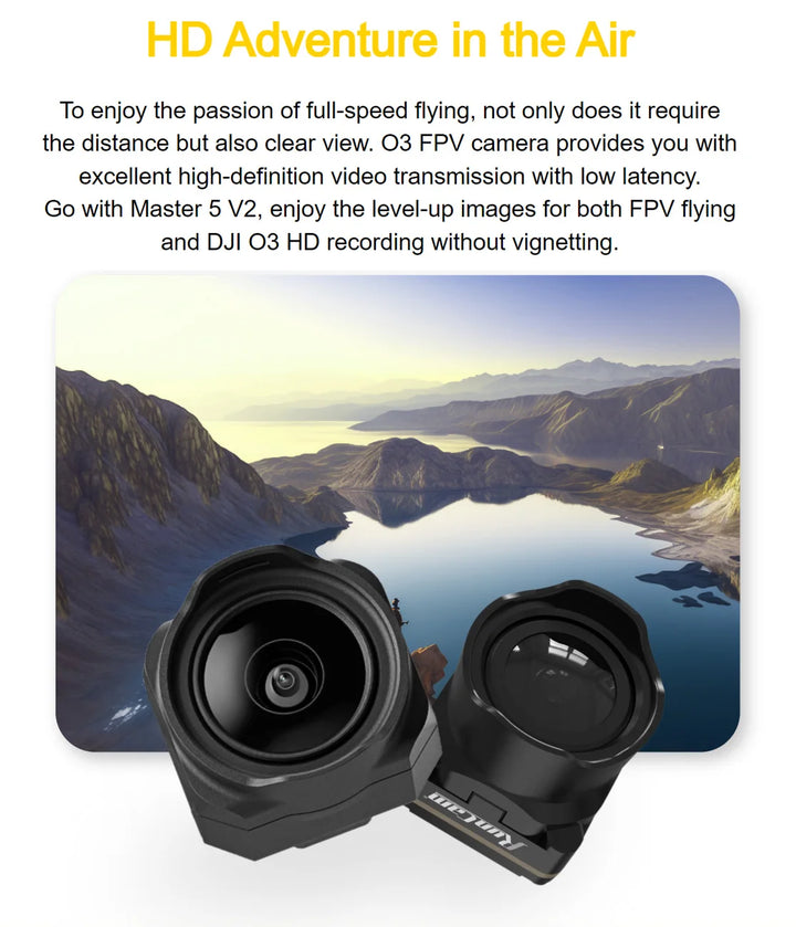 SpeedyBee Master 5 V2 5" FPV Drone - DJI O3 Air Unit F405 V3 2306 1900KV 6S