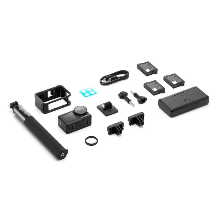 DJI Osmo Action 5 Pro — 1/1.3" Sensor, 4K/120fps, 13.5 Stops, 360° HorizonSteady, 4hr Battery, Dual OLED, 20m Waterproof