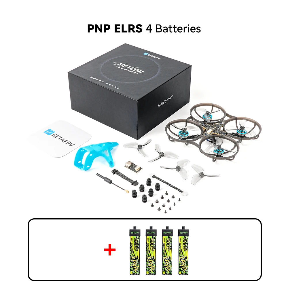 BETAFPV Meteor75 Pro II O4 Brushless Whoop — DJI O4 Wide, 4K/60fps, 159° FOV, ELRS 2.4G