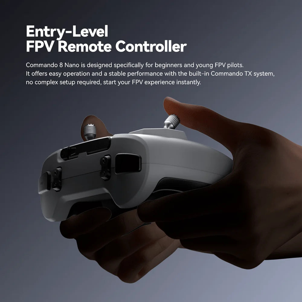 iFlight Commando 8 Nano Transmitter Radio - ELRS 2.4GHz 100mW FPV remote control for FPV Parts