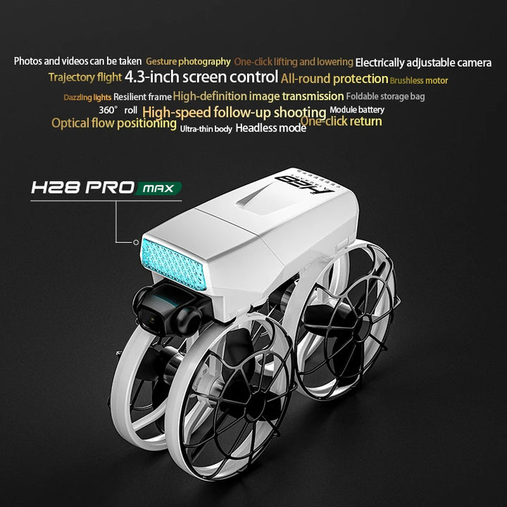 GPS Drone 8K HD Dual Camera｜Optical Flow Obstacle Avoidance｜5G WiFi FPV｜Foldable Brushless Motor｜20mins Flight 1200m Range