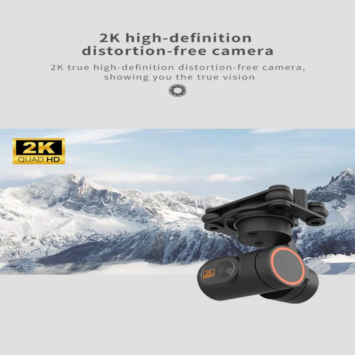 Skydroid C10PRO 3-Axis Gimbal Camera — 2K Video, 1080p RTSP Stream, Optical Zoom, 61g