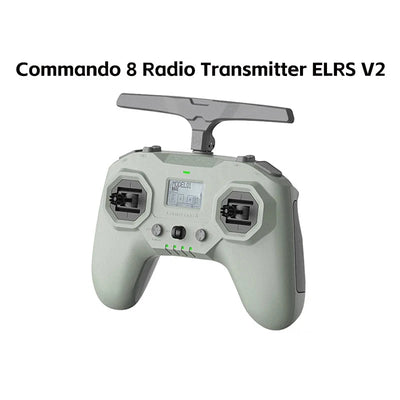 iFlight Commando 8 ELRS V2 Radio Transmitter - 868/915MHz 1000mW or 2.4GHz 500mW FPV Remote Control
