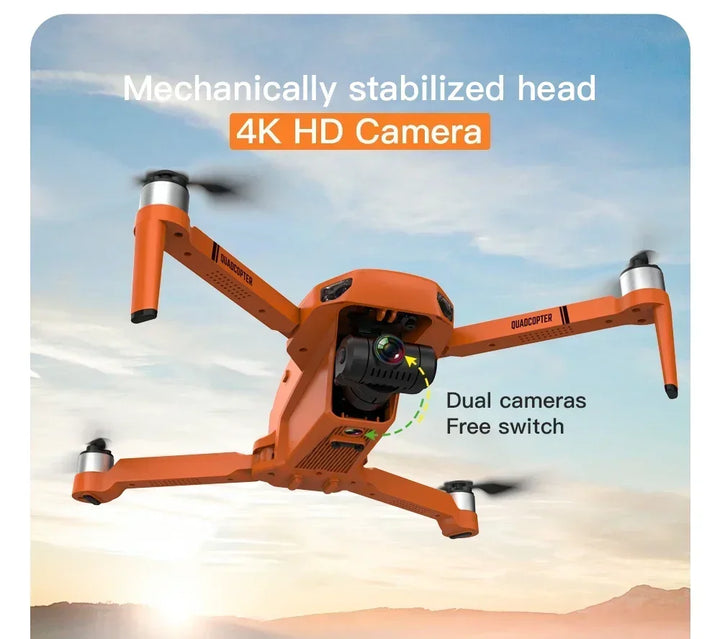 Hot KF102 MAX GPS Drone RC - 4K/8K Professional Camera, 2-Axis Gimbal, Brushless, Foldable Quadcopter