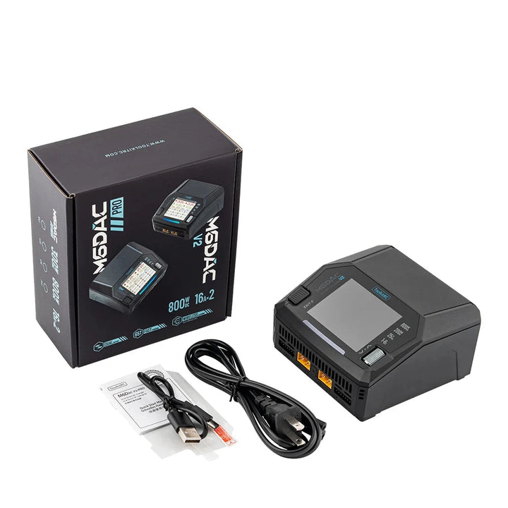 ToolkitRC M6DAC Pro / V2 Dual-Channel Smart Charger