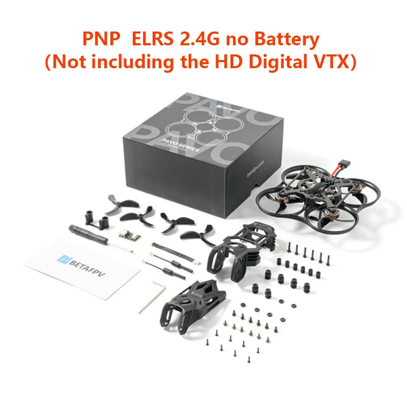 BETAFPV Pavo Pico II Brushless Whoop Quadcopter for the DJI O4 system 2025