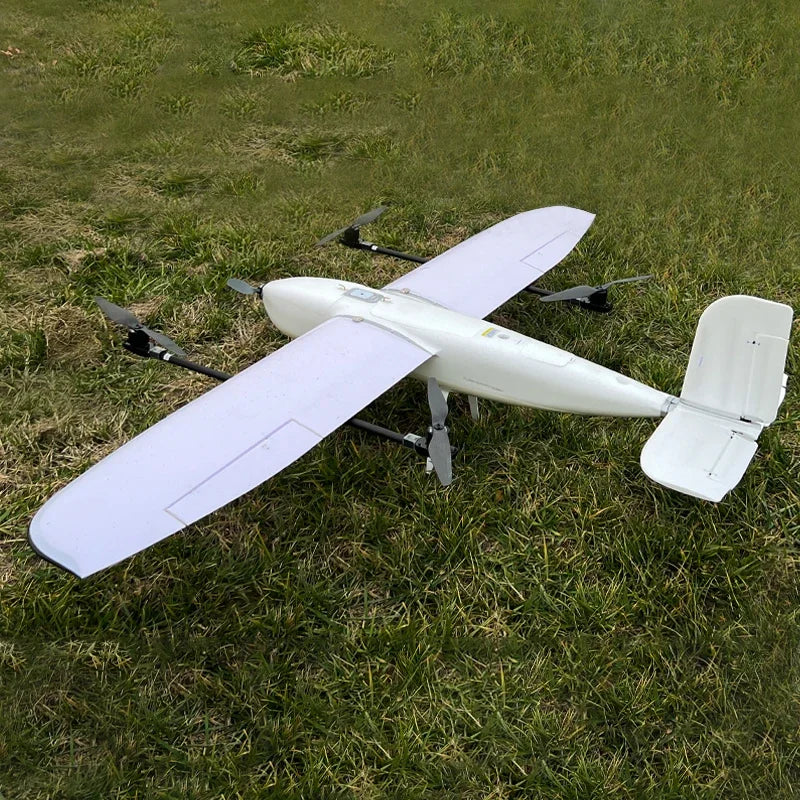 FOXTECH Loong 2160 VTOL Frame — 2160mm Wingspan, 4+1 Motor, EPO, 18–20m/s Cruise, Mapping & Survey