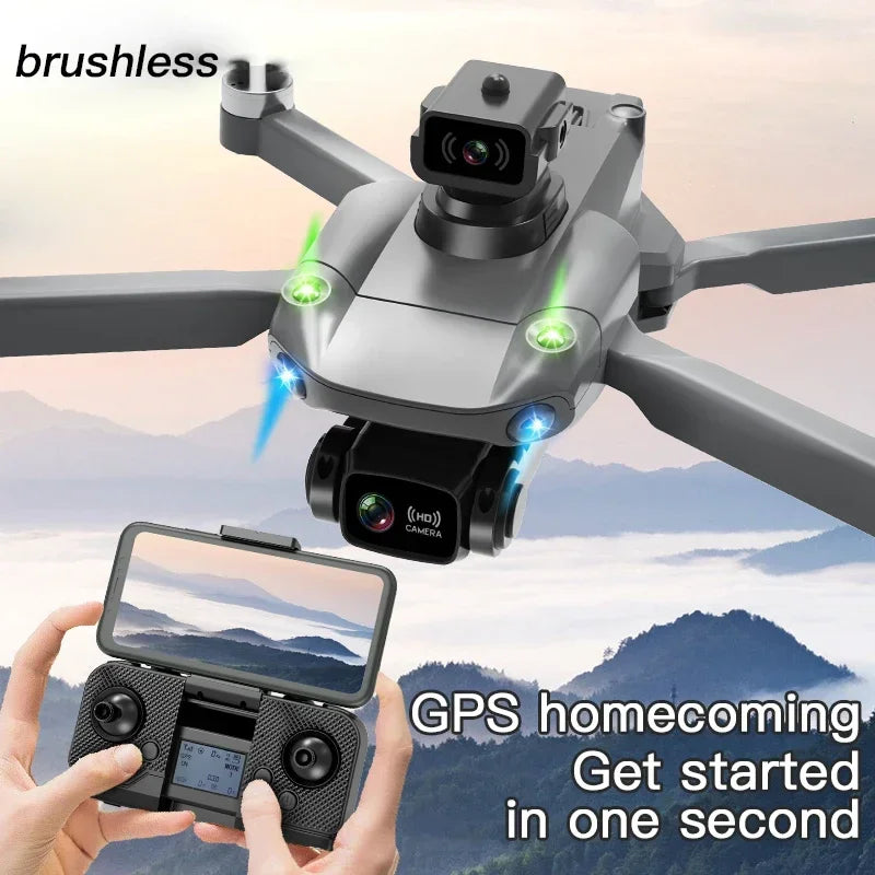 K998 5G GPS Drone 8K Obstacle Avoidance Professional Dual Camera Brushless Motor WIFI FPV Foldable Quadcopter