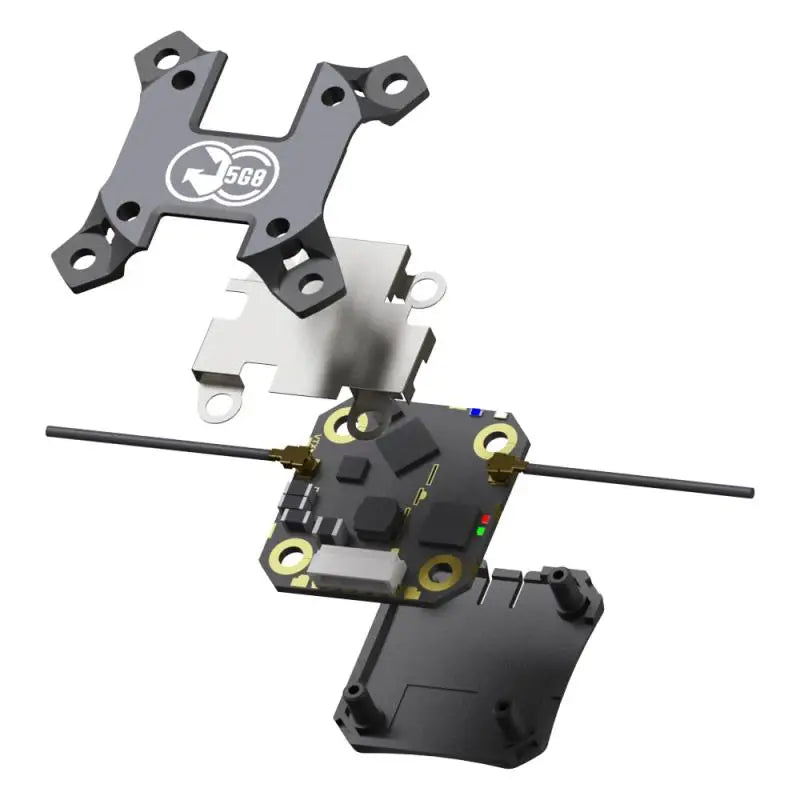 TBS Crossfire Sixty9 — AIO CRSF Receiver + Unify Pro32 VTx, 915MHz, Up to 1W, 2-6S, 20×20mm / 30×30mm, 4.1g, FPV Drone