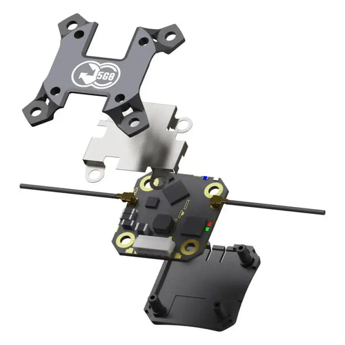 TBS Crossfire Sixty9 — AIO CRSF Receiver + Unify Pro32 VTx, 915MHz, Up to 1W, 2-6S, 20×20mm / 30×30mm, 4.1g, FPV Drone