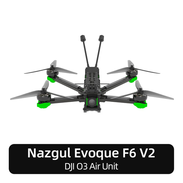 iFlight Nazgul Evoque F6 V2 HD 6inch 6S FPV Drone BNF F6X F6D（Squashed-X or DC Geometry）with O3 Air Unit / GPS module