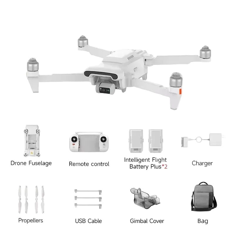 FIMI X8 Tele Max Camera Drone | Dual Cameras & 30x Hybrid Zoom