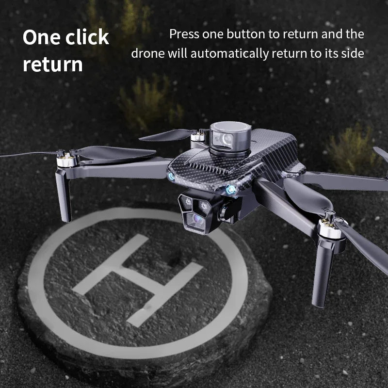 Lenovo U99 5G GPS Drone with 4K Dual-Camera, 360° Obstacle Avoidance, Brushless Motors, Optical Flow Hover, ESC Gimbal, One-Click Return & Smart Battery