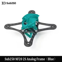 Sub250 Nanofly20 2S FPV Drone Accessories with Battery Holder/HD Analog Version Frame Compatible with AVATAR HDzero VTX