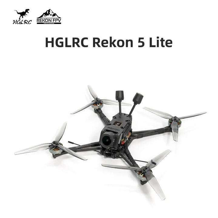 HGLRC Rekon 5 Lite 5" DJI O4 Air Unit Pro FPV Drone - F722 40A 1804 3500KV 4-6S