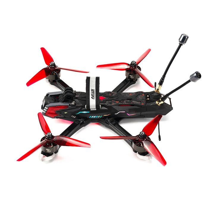 Axisflying Manta 5 Pro 5" FPV Drone — 6S, F745 AIO, 40A ESC, 2650KV, DJI O4 Pro, GPS, DC / Squashed X Frame