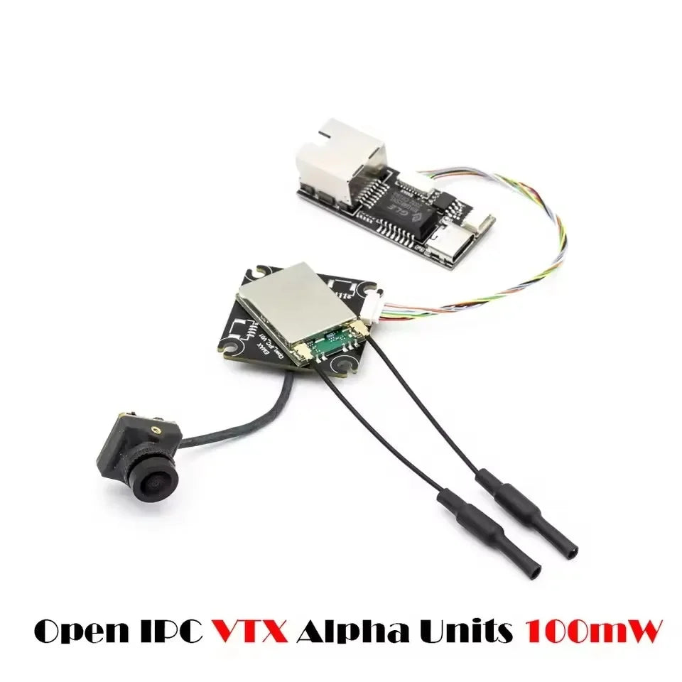 EMAX Wyvern Link Alpha OpenIPC 100mW 800mW Video Transmitter VTX 100mW 2W Video Receiver VRX 4K HD Digital VTX