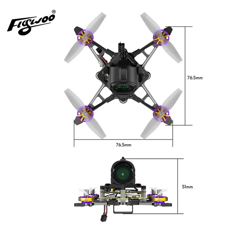 Flywoo Firefly18 1S Nano Baby V3 O4 Tiny Drone