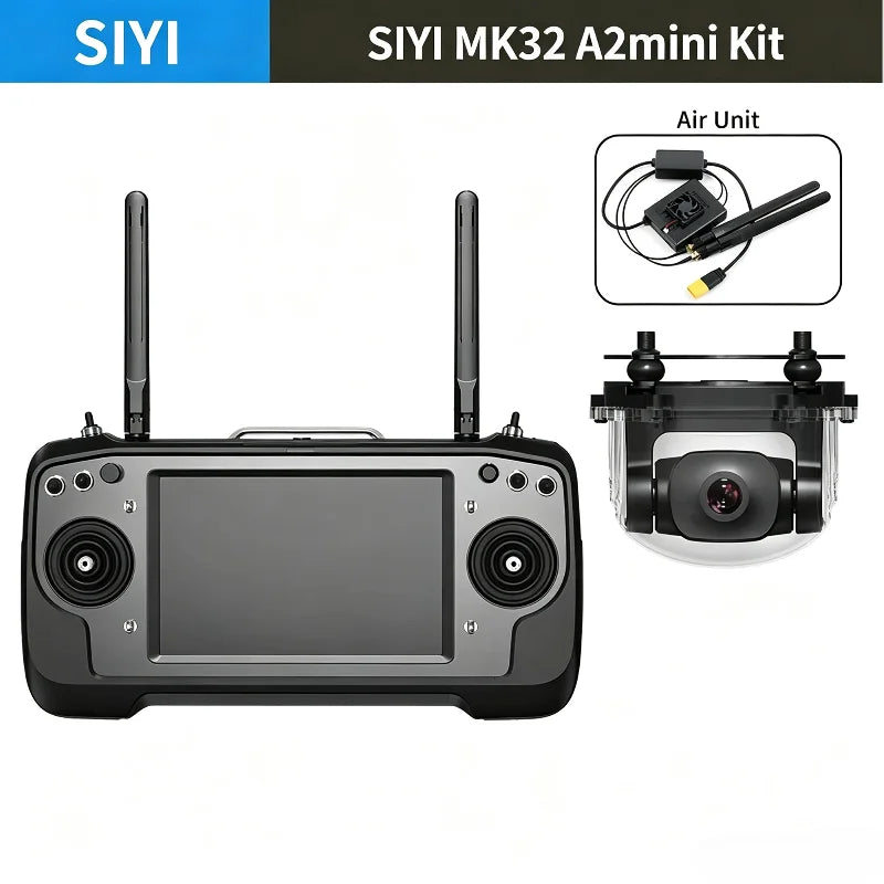 SIYI MK32 16-Channel RC Controller with 4G+64G 8-Core CPU H.265 Decoding Low-Latency FPV for DIY Industrial Drones