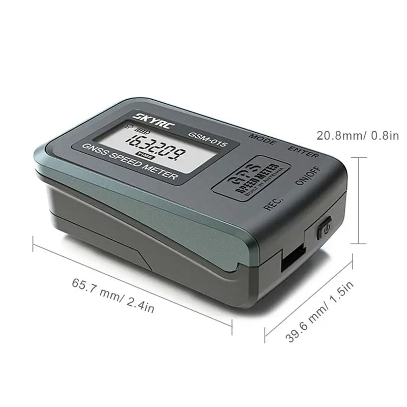SKYRC GSM-015/020 GNSS GPS Speed Meter - High Precision for RC Drones