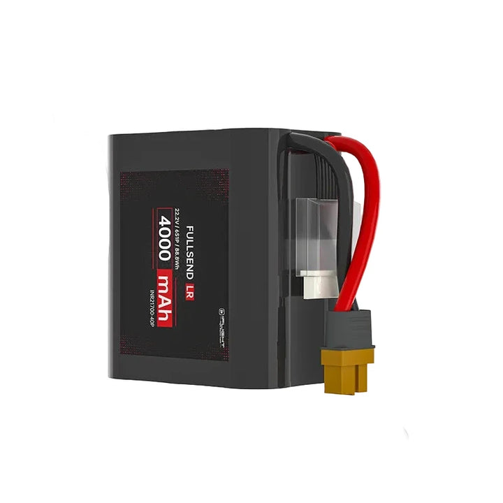 iFlight FULLSEND 6S 4000mAh 22.2V Li-Ion Battery — EVE INR21700-40P, XT60H, 12.5C, 88.8Wh, Long-Range FPV