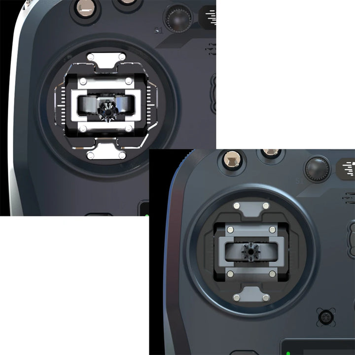 Jumper T14 ELRS RC Radio Transmitter 1W — 2.4GHz or 915MHz, CNC Hall Gimbals, OLED, Foldable Antenna