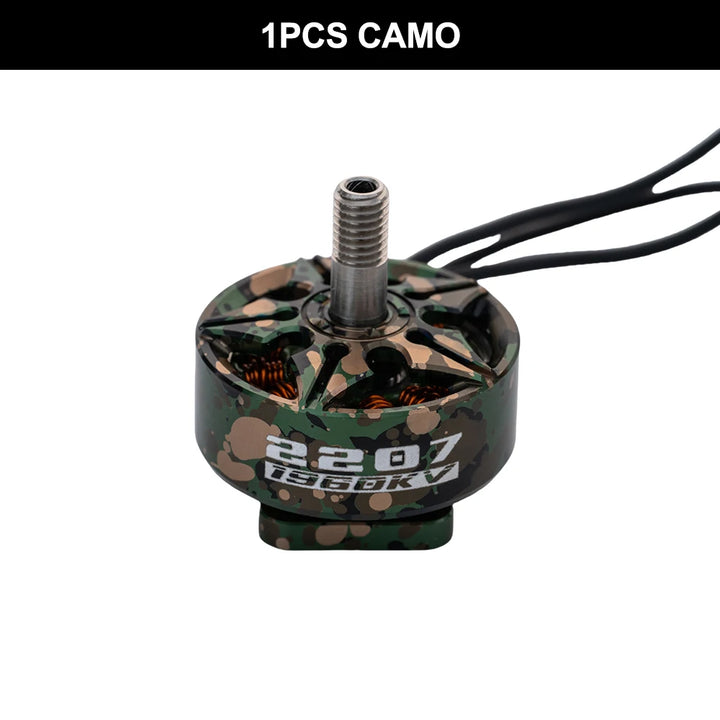 BZGNSS Chuanyun Series 2207 1960KV Brushless Motor — 6S, Turbo-Cooled, 5-Inch FPV Racing & Freestyle