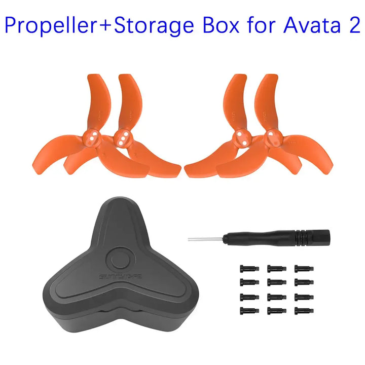 For DJI Avata 2 Propeller Guard Accessories Combo Gimbal Protector Motor Cover Lens Protection Cap Battery Protection Bracket