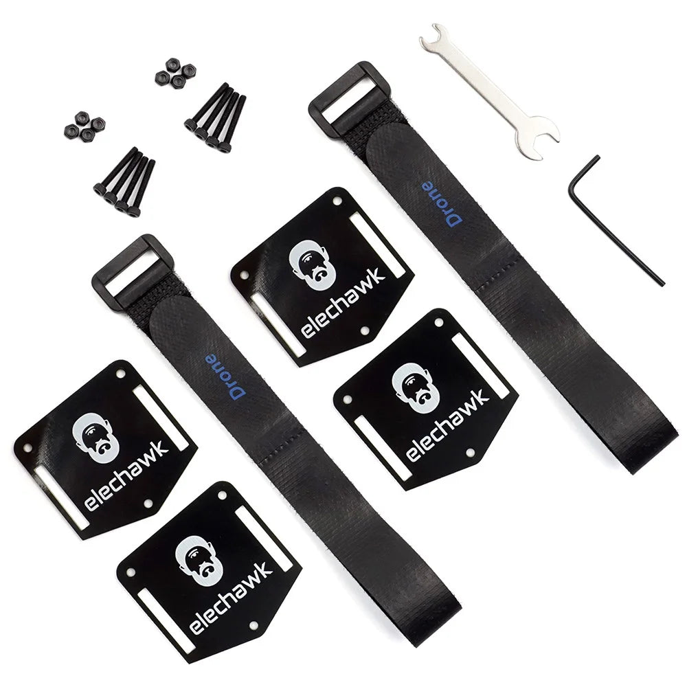 FPV Drone Backpack Mounting Kit — Strap Tie & Hanging Buckle for Carrying Racing Drones