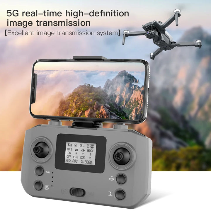 L600 PRO Rc Drone 4K Professional HD Dual Camera Obstacle Avoidance Brushless Quadcopter GPS Dron 4k Profesional