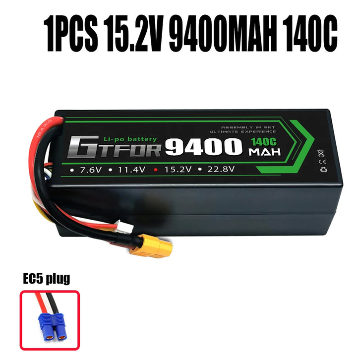 Batteries Lipo 7.6V 11.4V  7.4V 11.1V 15.2V 14.8V 22.2V 2S 3S 4S 6S 9400Mah 6300Mah 6500mAh 6200mAh 01000mAh 8400mAh 9200mAh Car