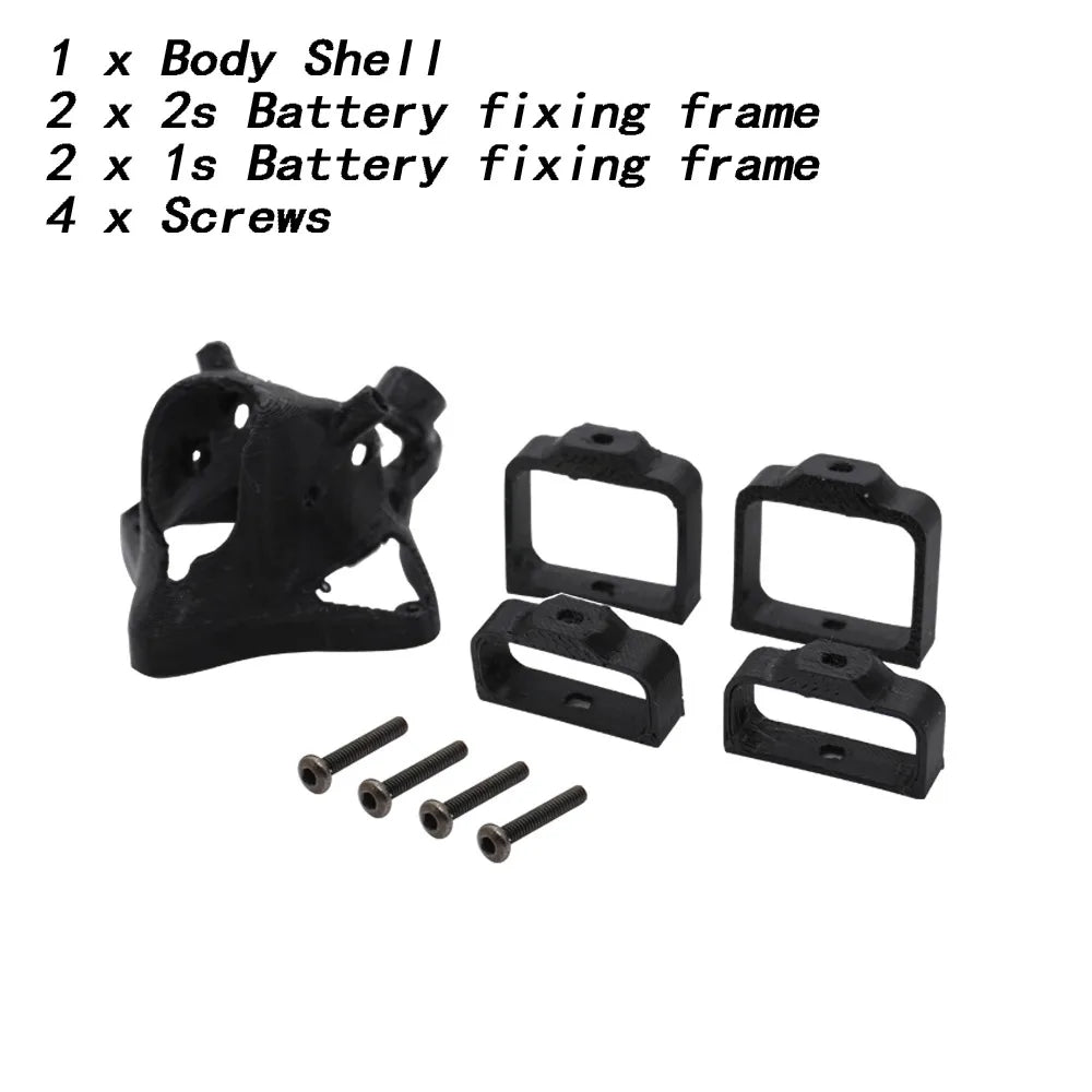 RC Micro Drone FPV Frame Kit 75mm 80mm 110mm Wheelbase For MINI RC FPV Freestyle Tiny Whoop Racing Drone Quadcopter DIY Parts