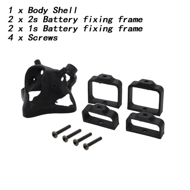 RC Micro Drone FPV Frame Kit 75mm 80mm 110mm Wheelbase For MINI RC FPV Freestyle Tiny Whoop Racing Drone Quadcopter DIY Parts