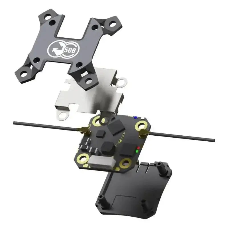 TBS Crossfire Sixty9 — AIO CRSF Receiver + Unify Pro32 VTx, 915MHz, Up to 1W, 2-6S, 20×20mm / 30×30mm, 4.1g, FPV Drone