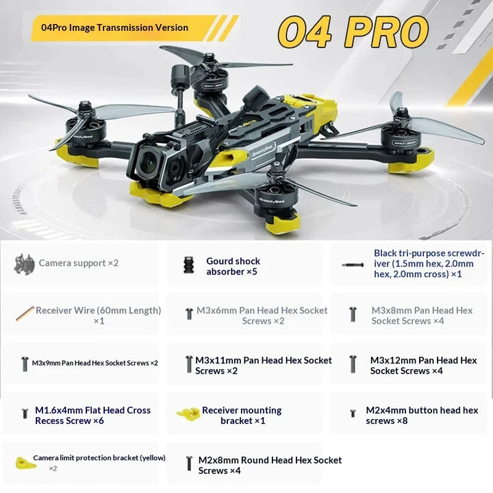SpeedyBee Master5 V3 5" FPV Freestyle Drone — F405 V5 FC, O4 Pro 4K/60fps, Brushless