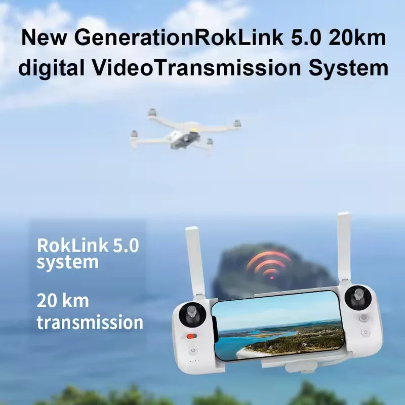 FIMI X8 Tele Max Camera Drone | Dual Cameras & 30x Hybrid Zoom