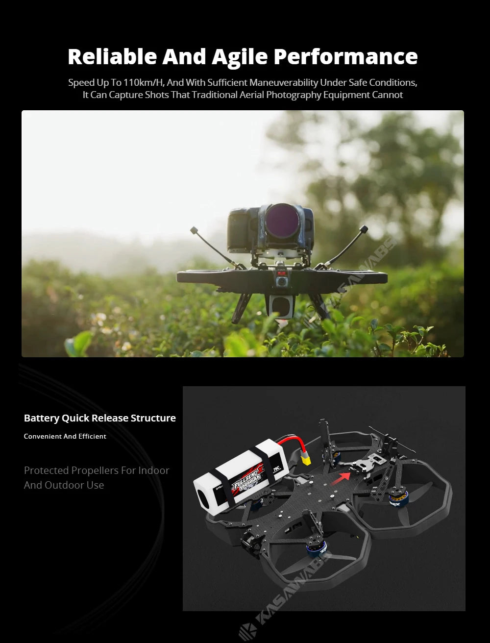 Iflight  FPV ProTek60 Pro 6S HD Professional Film Action Cameras 27 m/s 1/3.2”Sensor 4K FULL HD DJI O3 Anti 155°Ultra-Wide Angle