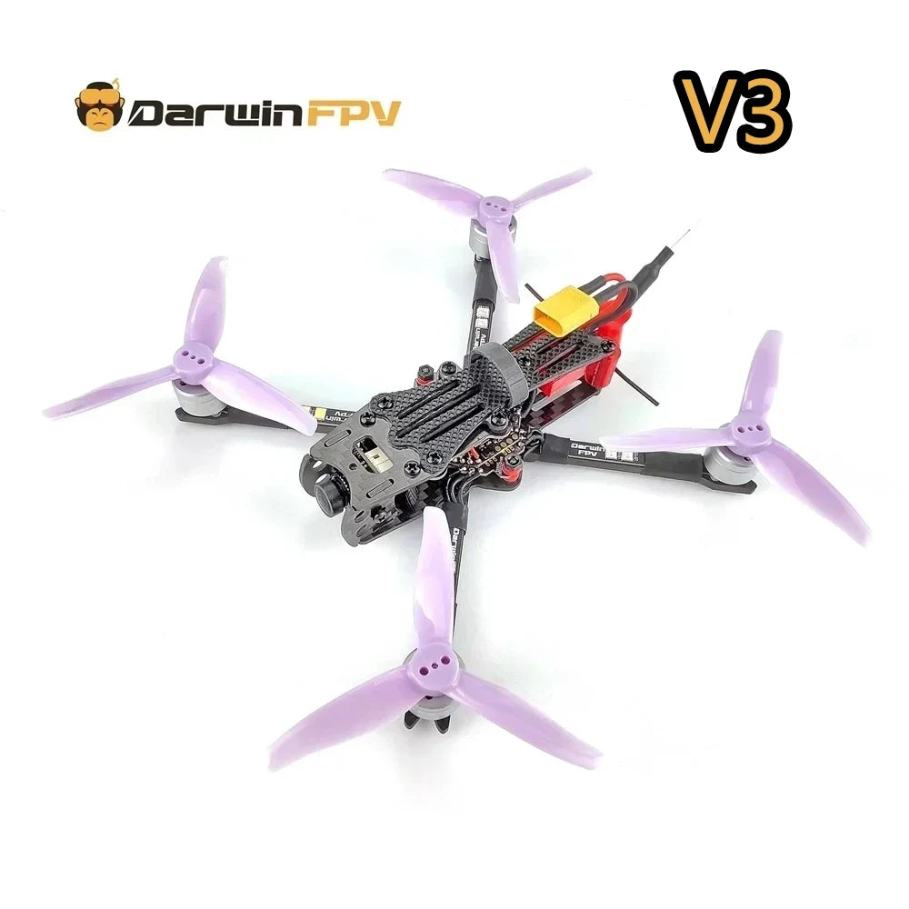DarwinFPV Baby Ape Pro V3 3 Inch FPV Drone Quadcopters 142mm with Brushless Motor Caddx F4 AIO Flight Controller VTX Propeller