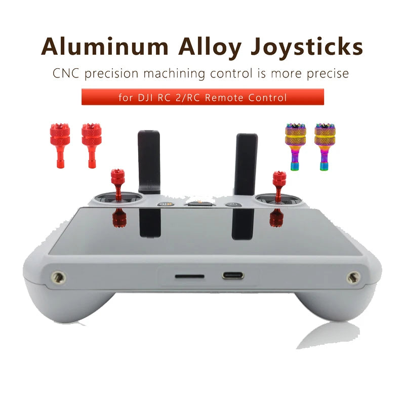 Joystick For DJI Mavic 3 Pro/Mini 3 Pro/Air 2S/Air 3/Mini 4 Pro RC/RC 2 Remote Controller Thumb Rocker Sticks Drone Accessories