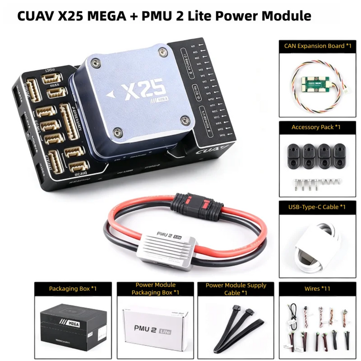 CUAV X25 MEGA Industrial ArduPilot/PX4 Flight Controller