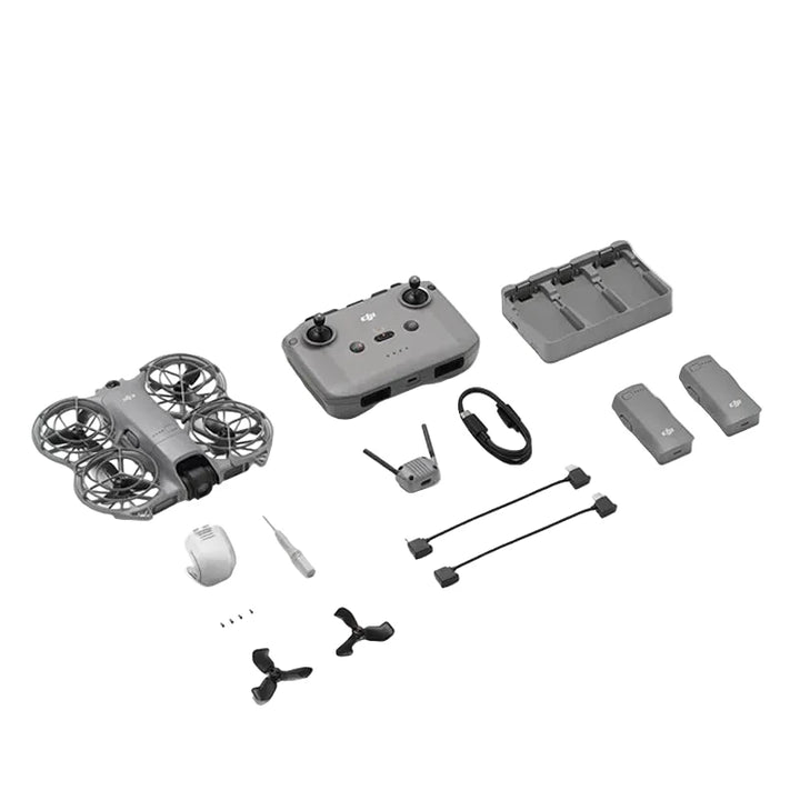 DJI Neo 2 Fly More Combo With RC-N3 Remote Controller Drones, Stable Transmission With Digital Transceiver, Neo 2 DJI 4K Drone for Beginners Wtih 3x Batteries